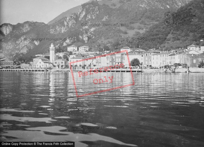 Photo of Campione D'italia, From Lake Lugano c.1935