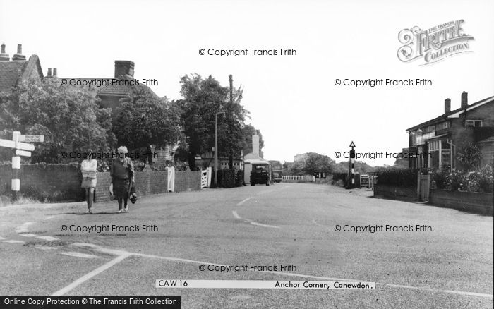 Photo of Canewdon, Anchor Corner c.1965