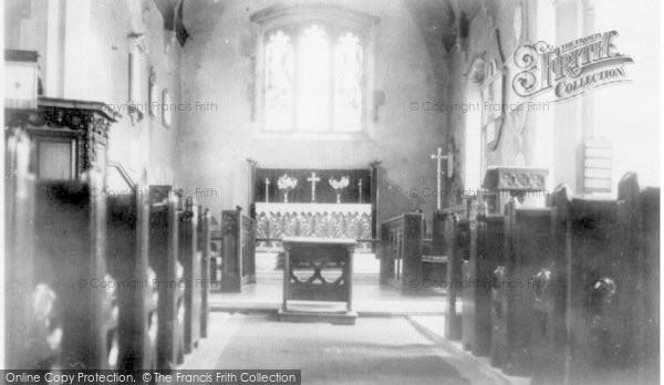 Photo of Canewdon, St Nicholas Church Interior c.1965