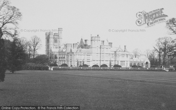 Photo of Canford Magna, Canford House From Park 1886
