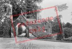 Canford Manor, The Lodge 1904, Canford Magna
