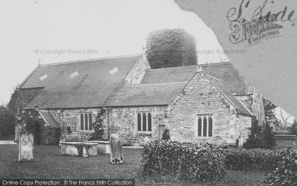 Photo of Canford Magna, Church, South Side 1886