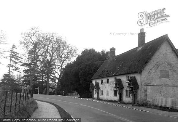 Photo of Canford Magna, Lower Village c.1955