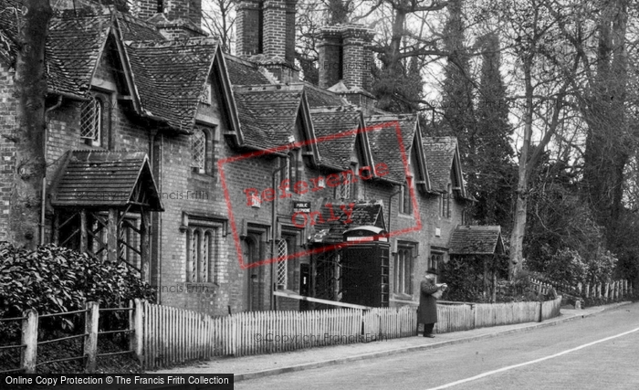 Photo of Canford Magna, Post Office c.1955