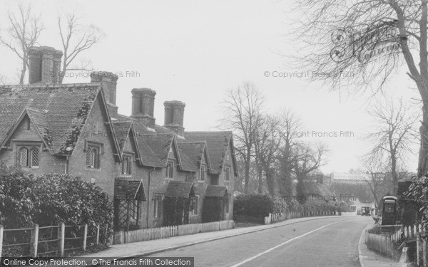 Photo of Canford Magna, The Village c.1950