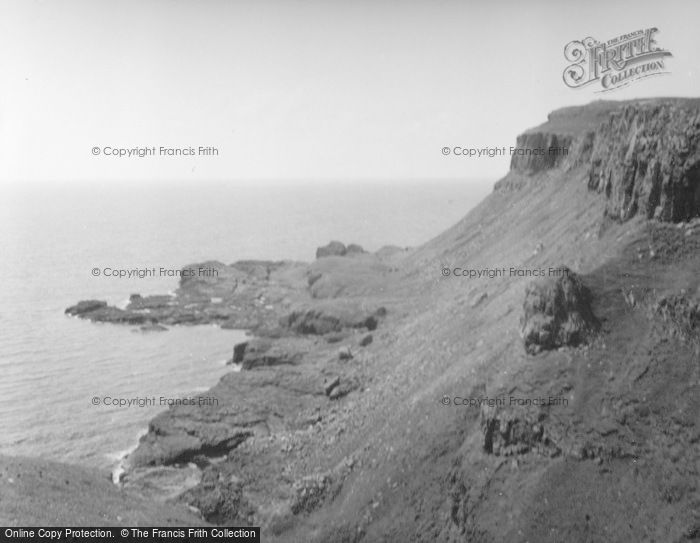 Photo of Canna, Looking Over Garrisdale Point 1957