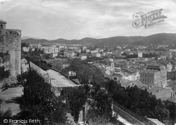 From Mont Chevalier 1890, Cannes