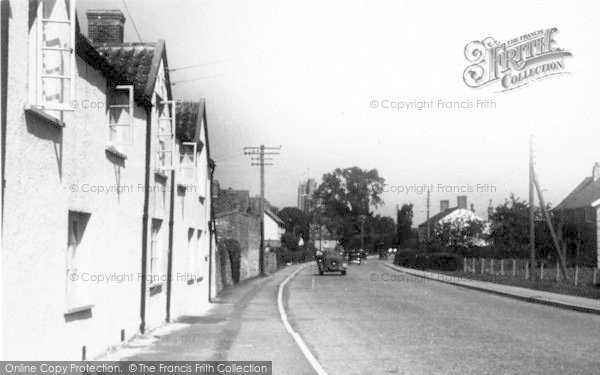 Photo of Cannington, Bridgwater Road c.1955