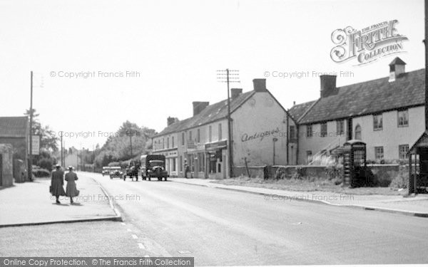 Photo of Cannington, The Main Road c.1955