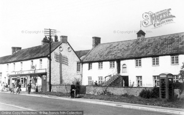 Photo of Cannington, The Old Almshouses c.1955