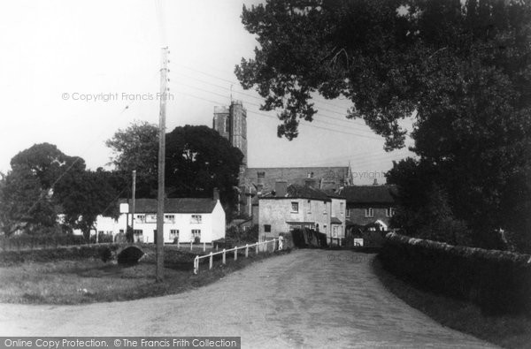 Photo of Cannington, The Village c.1950