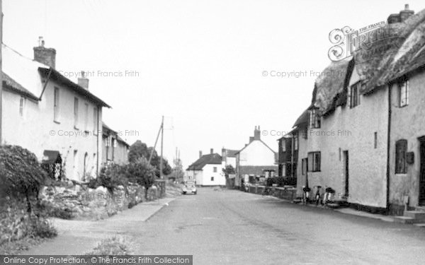 Photo of Cannington, The Village c.1955