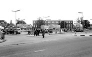 Cannock, Bus Station and Mining College c1965