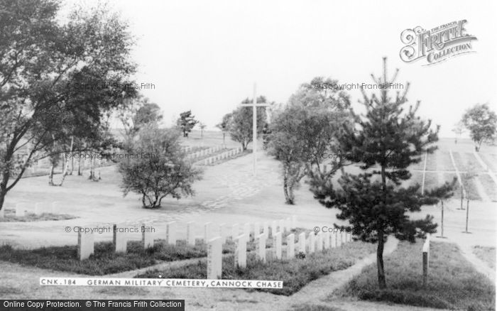 Photo of Cannock, Cannock Chase, German Military Cemetery c.1965