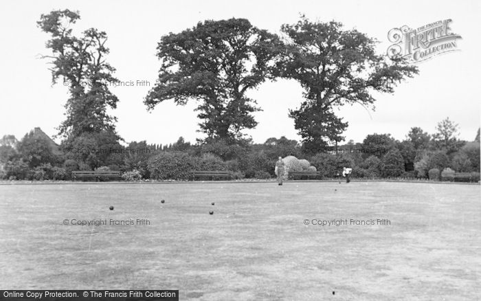 Photo of Cannock, Cannock Park, Bowling Green c.1955
