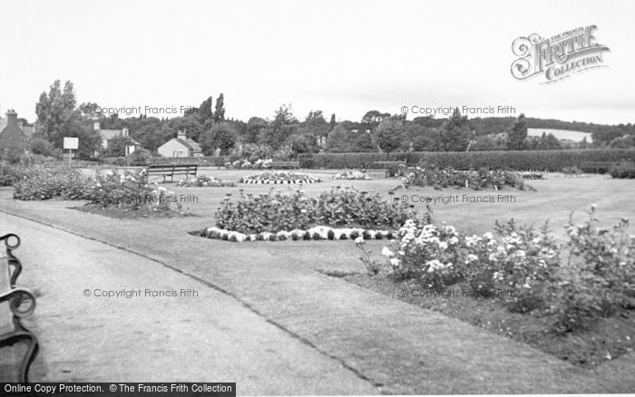 Photo of Cannock, Cannock Park, Rose Garden c.1955