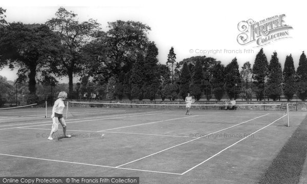 Photo of Cannock, Cannock Park, Tennis Courts c.1965