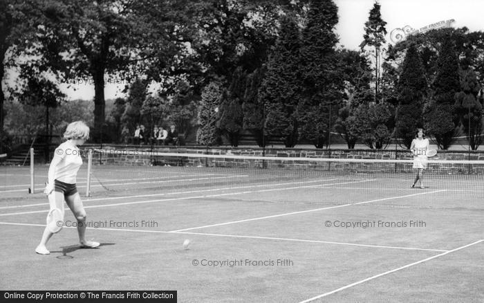 Photo of Cannock, Cannock Park, Tennis Courts c.1965