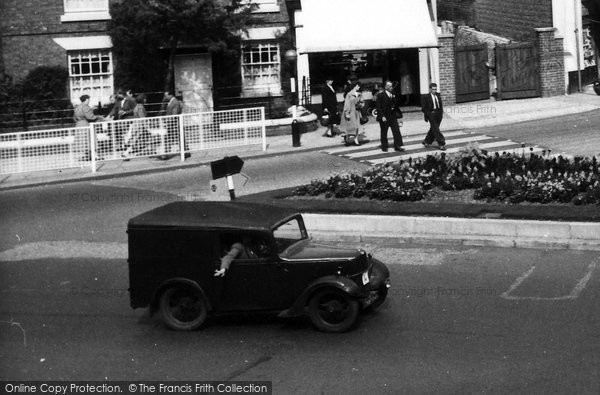 Photo of Cannock, Car c.1955