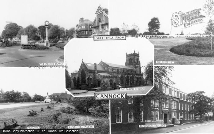 Photo of Cannock, Composite c.1965