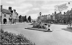 Market Square c.1950, Cannock
