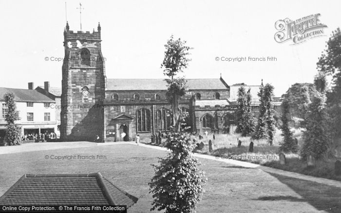 Photo of Cannock, Parish Church c.1955