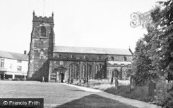 Parish Church c.1955, Cannock