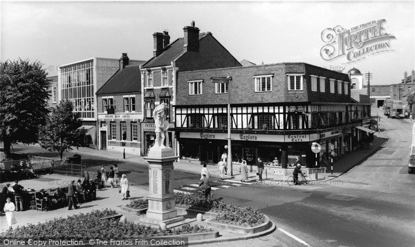 Photo of Cannock, The Centre c.1960