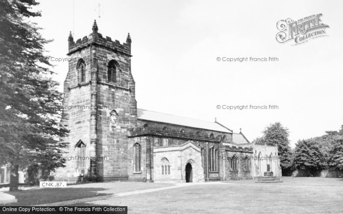 Photo of Cannock, The Church c.1960