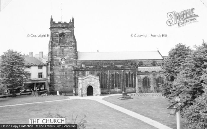 Photo of Cannock, The Church c.1960