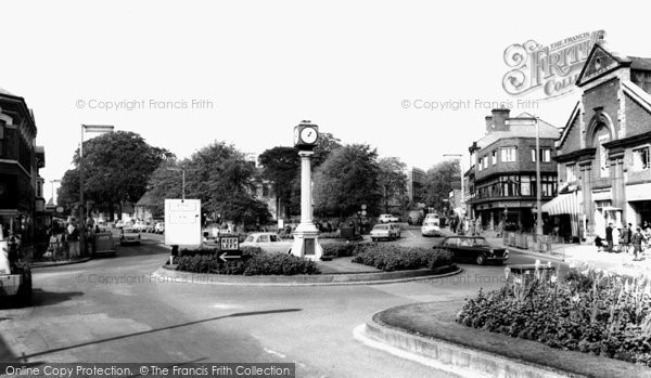 Photo of Cannock, the Clock Tower c1965