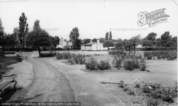 Photo of Cannock, The Park, Rose Garden c.1965