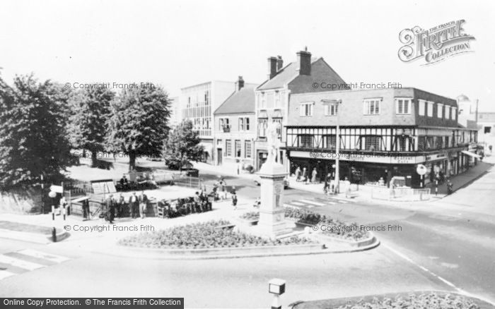 Photo of Cannock, The Square c.1960