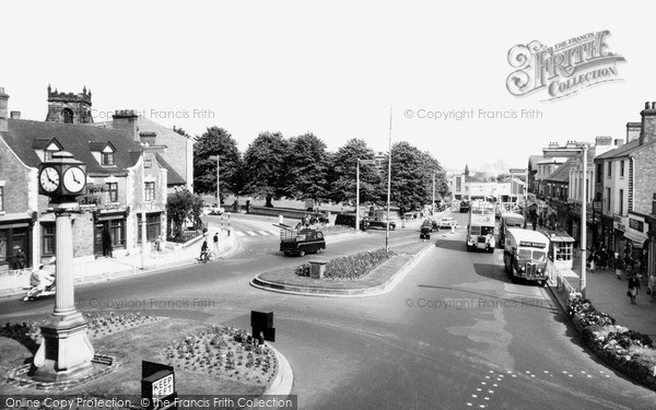Photo of Cannock, The Square c.1960