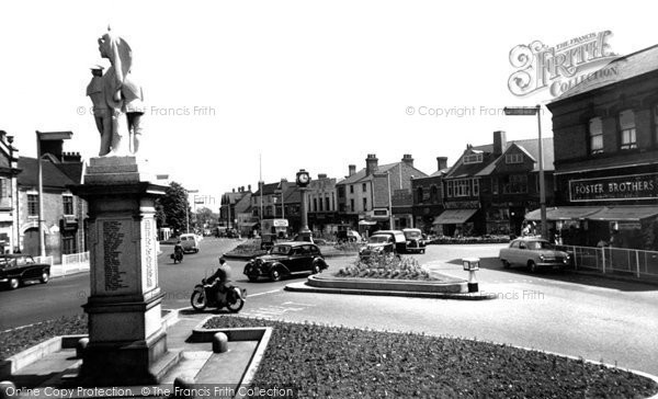 Photo of Cannock, Town Centre c.1960