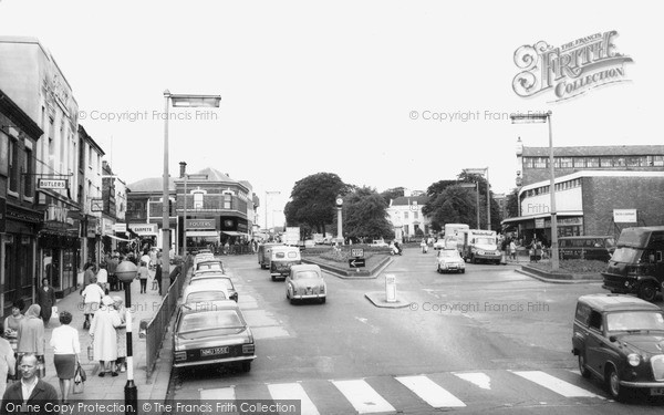 Photo of Cannock, Walsall Road c.1965