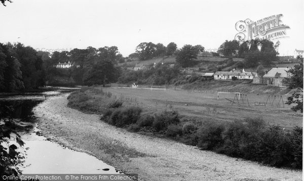 Photo of Canonbie, Playing Fields And Hall c.1965