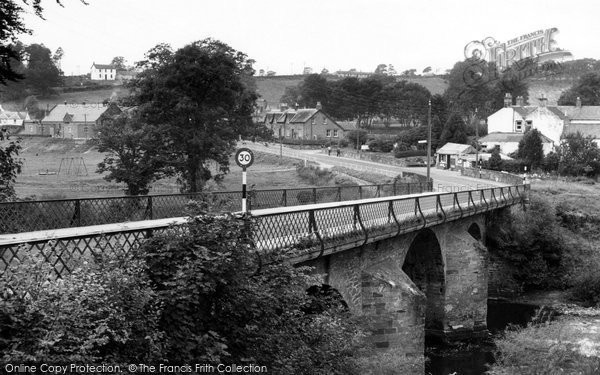 Photo of Canonbie, The Bridge c.1965