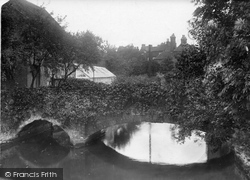 Bridge In White Friars Grounds 1924, Canterbury