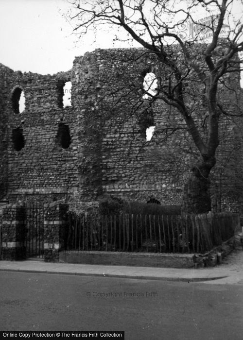 Photo of Canterbury, Castle 1954