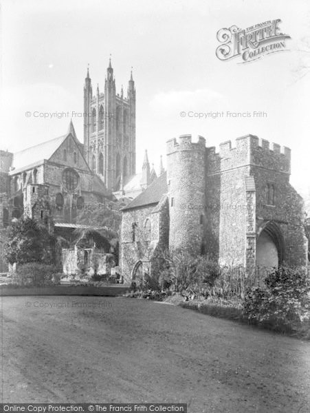 Photo of Canterbury, Cathedral 1933
