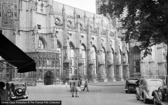Photo of Canterbury, Cathedral 1954