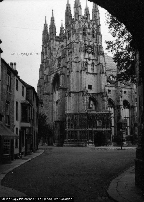 Photo of Canterbury, Cathedral 1954
