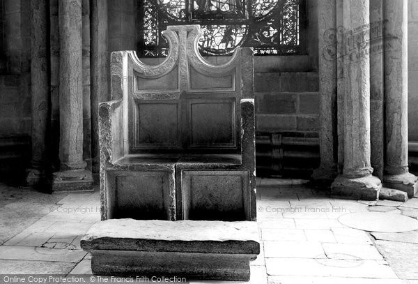 Photo of Canterbury, Cathedral, Archbishops Chair 1890