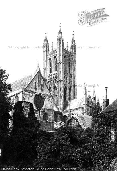 Photo of Canterbury, Cathedral, Bell Harry Tower 1890