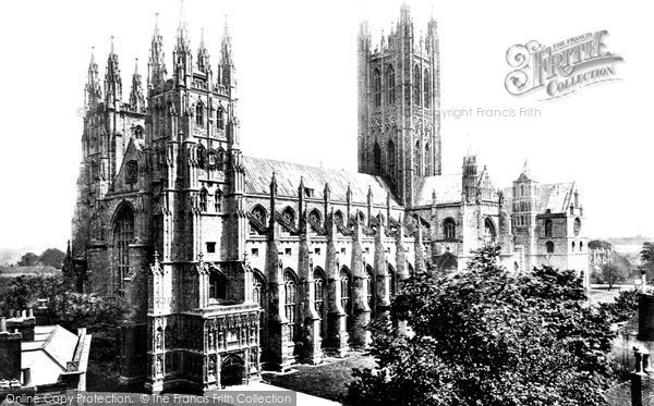 Photo of Canterbury, Cathedral c.1860