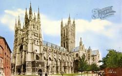Cathedral c.1950, Canterbury