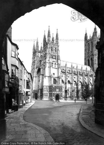 Photo of Canterbury, Cathedral c.1955
