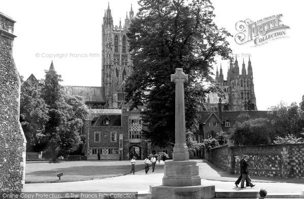 Photo of Canterbury, Cathedral c.1960