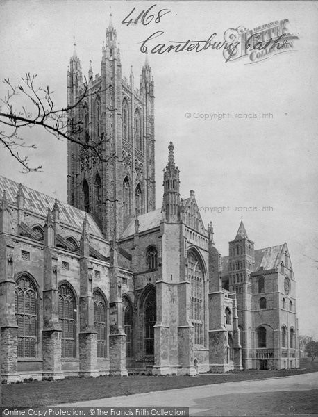Photo of Canterbury, Cathedral, Central Tower, South Transept c.1867